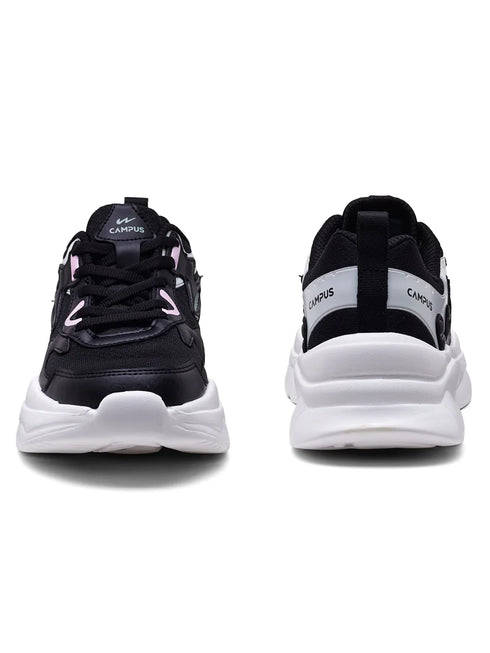 TWIRL Black Women's Sneakers